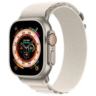 Apple Watch Ultra 49mm Titanium Case Ocean Loop GPS + Cellular אפל